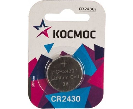 Элемент питания КОСМОС CR 2430 1BL 162712 