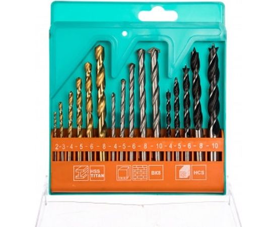 Набор сверл универсальный (16 предметов) Sturm 1055-01-SS4 