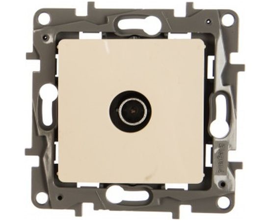 Механизм TV-розетки Legrand СП Etika 2дБ с топологией "звезда", слоновая кость Leg 672351 1066933 
