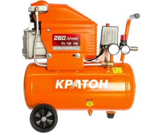 Компрессор с прямой передачей Кратон AC-260-24-DD 3 01 01 033 – изображение 2