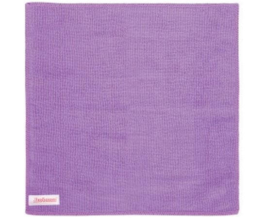 Универсальная салфетка ЛЮБАША ЭКОНОМ ПЛЮС плотная, микрофибра, 30х30 см, фиолетовая 606305 – изображение 2