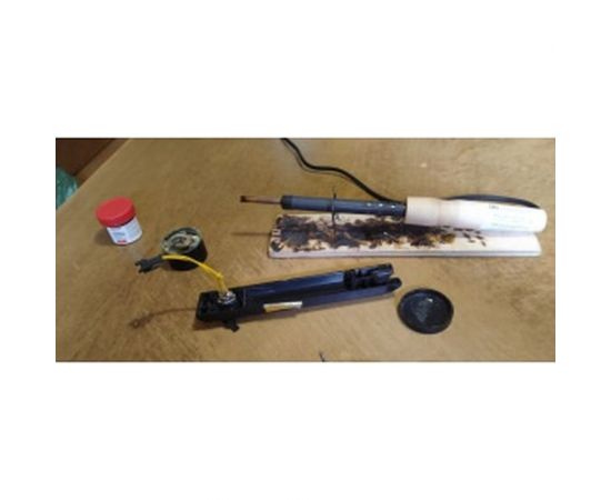 Электропаяльник Россия с деревянной рукояткой 25 Вт 55407-25 – изображение 2