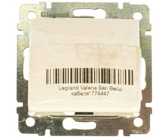 Ввод кабеля, белый Legrand Valena 774447 – изображение 2