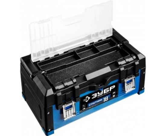 Металлический ящик для инструмента ЗУБР "СПУТНИК-18" Профессионал 38153-18 – изображение 3