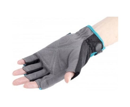 Перчатки комбинированные облегченные с открытыми пальцами (M) GROSS 90315 – изображение 3