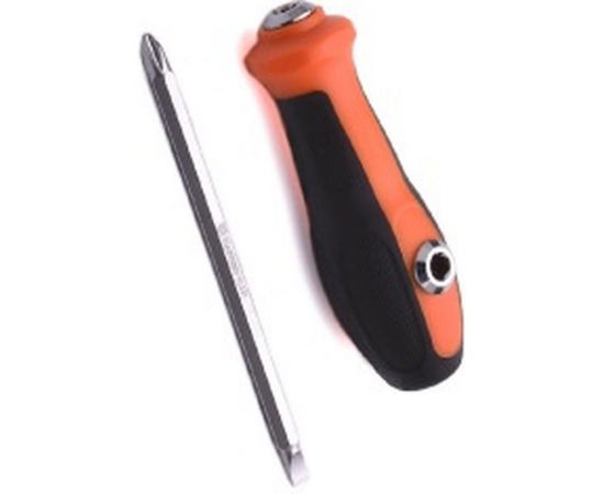 Отвертка HARDEN универсальная PH+SL, 2 в 1, CRV 550391 – изображение 3