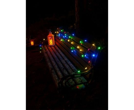 Светодиодная уличная гирлянда ЧУДЕСНЫЙ САД GRG-N550 Снежинки, 50 LED, 4 цвета, 5м, на 3xAA 4606400206897 – изображение 3