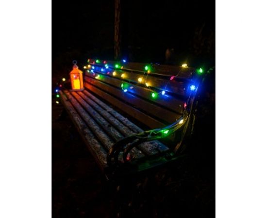 Светодиодная уличная гирлянда ЧУДЕСНЫЙ САД GRG-N550 Снежинки, 50 LED, 4 цвета, 5м, на 3xAA 4606400206897 – изображение 4