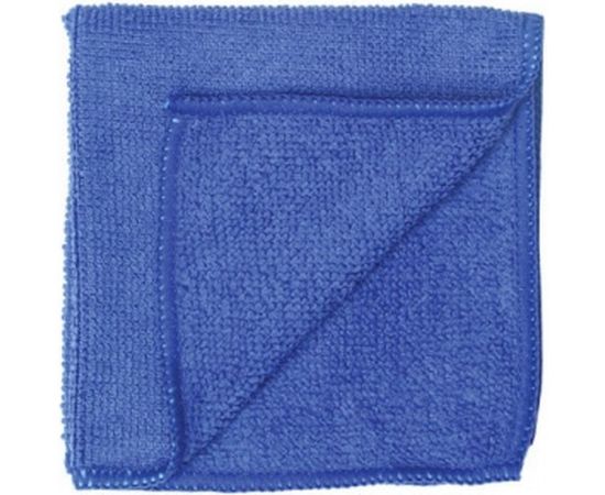 Салфетка универсальная ЛЮБАША, 30 x 30 см, из микрофибра, синяя, ЭКОНОМ, 603949 – изображение 4