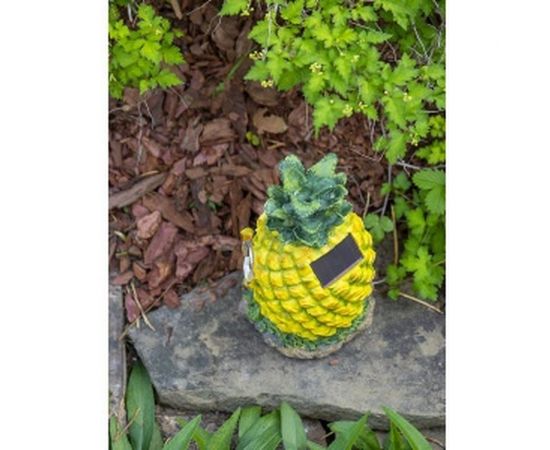 Садовый фонарь ЧУДЕСНЫЙ САД 610 Ананасовый домик, диодный, на солнечной батарее, полирезина 4606400207481 – изображение 4