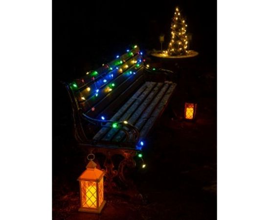 Светодиодная уличная гирлянда ЧУДЕСНЫЙ САД GRG-N550 Снежинки, 50 LED, 4 цвета, 5м, на 3xAA 4606400206897 – изображение 5