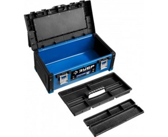 Металлический ящик для инструмента ЗУБР "СПУТНИК-18" Профессионал 38153-18 – изображение 5