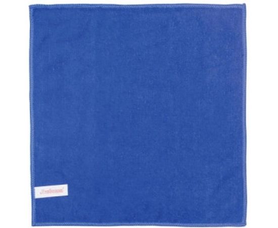 Салфетка универсальная ЛЮБАША, 30 x 30 см, из микрофибра, синяя, ЭКОНОМ, 603949 – изображение 5