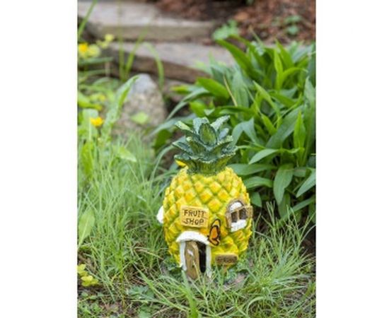 Садовый фонарь ЧУДЕСНЫЙ САД 610 Ананасовый домик, диодный, на солнечной батарее, полирезина 4606400207481 – изображение 7