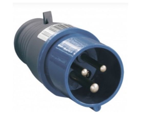 Электрическая кабельная вилка IEK 16А 2P+E 16А 220В IP44 013 ИЭК PSR01-016-3 