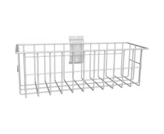Навесная средняя корзина ESSE 308x100x110 мм, металлик GK1-23 