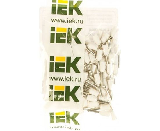 Наконечник-гильза IEK изол. Е7508 уп.100шт ИЭК UGN10-C75-02-08 