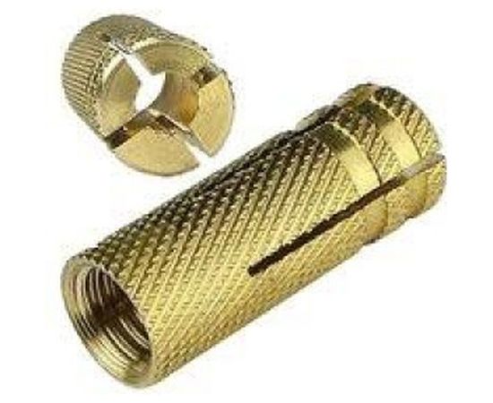 Забивной латунный анкер Метизный двор M10/12x35, 50 шт. 4690441030801 