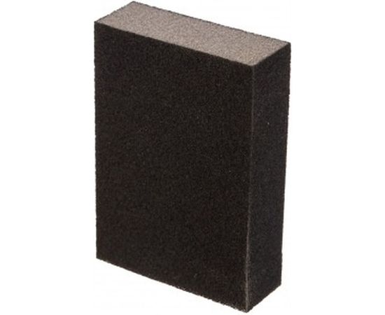 Губка шлифовальная 4-сторонняя (Р220, 100х70х25 мм) Biber 70677 тов-149934 