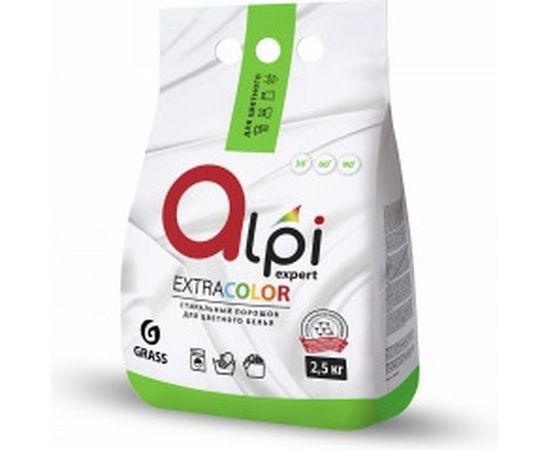 Стиральный порошок Grass Alpi Expert для цветного белья 2,5 кг 125396 
