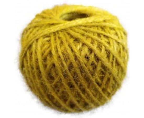 Джутовый шпагат ЭБИС желтый 1120 Текс 100 м 301 