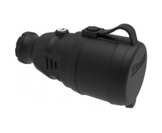 Кабельная розетка BEMIS BK1-1402-2311 каучуковая 220В 16А с заземлением и крышкой, IP54, черная 8698523923115 