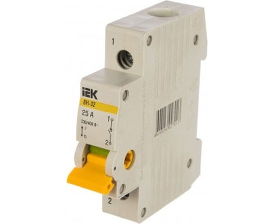 Выключатель нагрузки IEK ВН-32 25А/1П ИЭК MNV10-1-025 