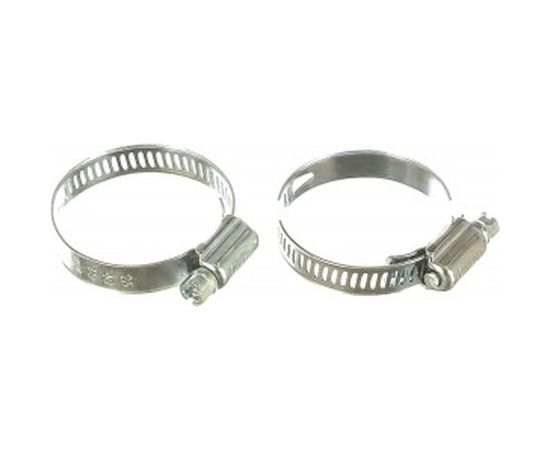 Обжимной хомут, цинк Tech-Krep 25х40 2шт - хомут 136942 
