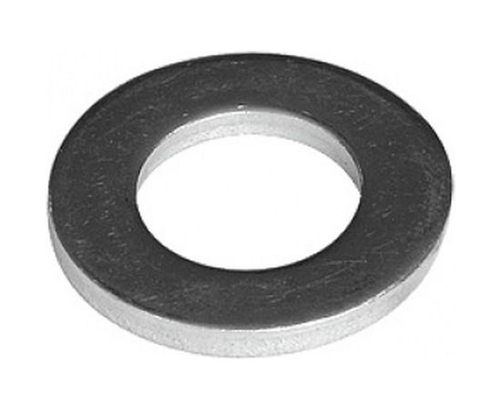 Плоская оцинкованная шайба DIN125а М10 100шт - коробка Tech-Krep 105261 