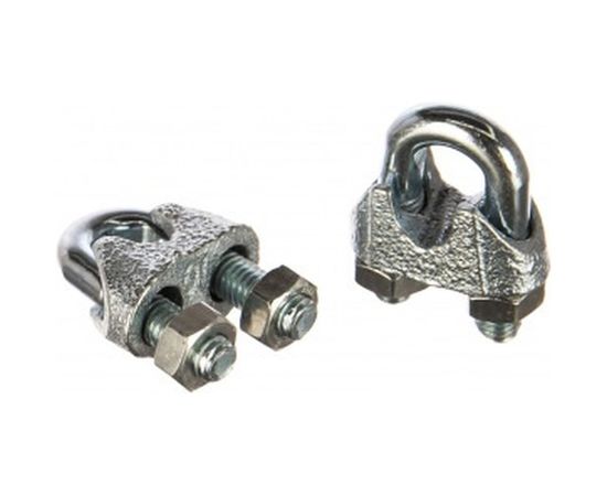 Зажим для троса Метизный двор 10 мм DIN 741. 2 шт. 4690441032188 