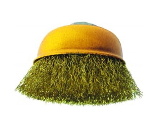 Щетка крацовка чаша (100 мм; М14) для УШМ Biber 70971 тов-076242 