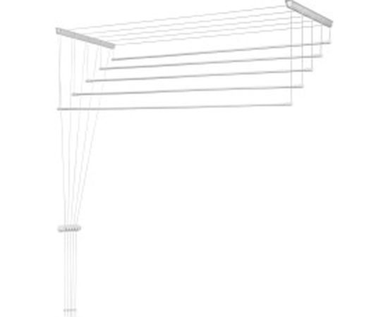 Сушилка для белья ЛакМет Лиана, потолочная, 5 линий, 1.6м 114579 