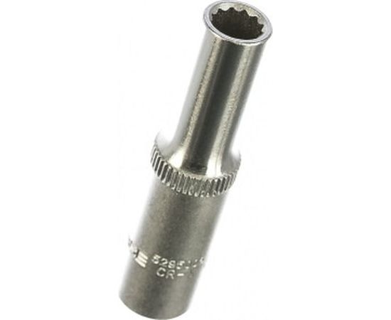 Головка торцевая 12-гранная глубокая (6 мм; L=50 мм; 1/4DR) ROCKFORCE RF-529500650 