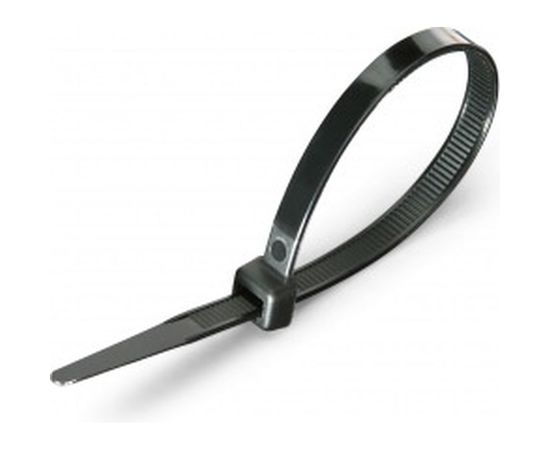 Нейлоновые стяжки FORTISFLEX КСС 3х120 мм черный 100 штук 49407 