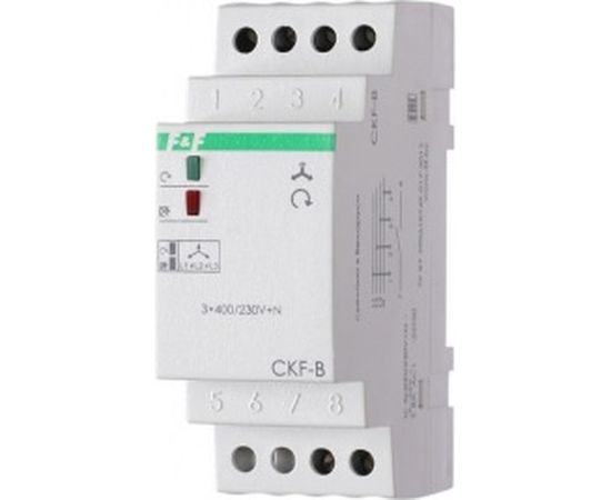 Автомат защиты электродвигателей F&amp;F защита от нарушения чередования фаз CKF-B EA04.002.002 