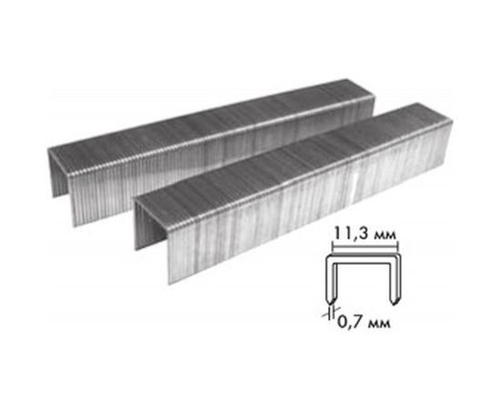 Скобы для степлера Тип 53 (1000 шт; 8 мм) Biber 85812 тов-065327 