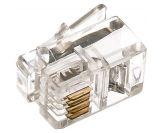 Телефонная вилка Cablexpert контакты 3m RJ-9 MP-4p4c 