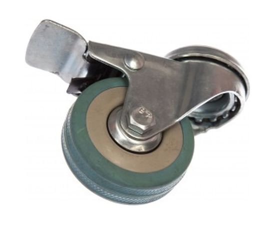 Колесо аппаратное поворотное под болт с тормозом Longway SChgb 25 