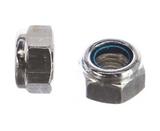 Самоконтрящаяся гайка Tech-Krep DIN985 оцинкованная М12 4 шт - пакет 112252 