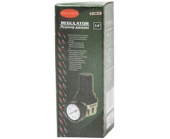 Регулятор давления воздуха 1/4" с индикатором ROCKFORCE RF-2000-02 – изображение 2