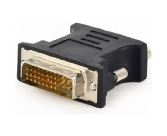 Переходник Cablexpert 29M/15F, черный, пакет A-DVI-VGA-BK – изображение 2