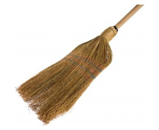 Натуральная метла Россия деревянный черенок 93337 – изображение 2