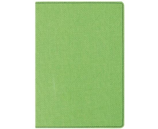 Блокнот BRAUBERG Tweed А5 148х213 мм, 112 л, под ткань, линия, зеленый, 110968 – изображение 2