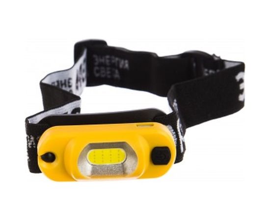 Налобный фонарь ЭРА Практик GA-801, 3Вт, COB, Li аккумулятор, microUSB, шарнир, клипса, блистер Б0030186 – изображение 2