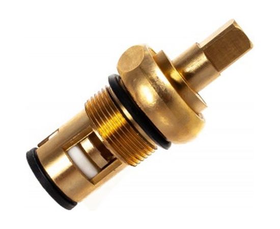 Кранбукса металлокерамика для отечественных смесителей TERMA М18, квадрат 7 мм, поворот 180 градусов 06615 07 34126 – изображение 2