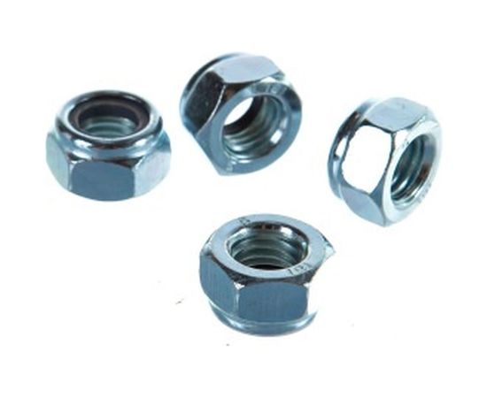Самоконтрящаяся гайка Tech-Krep DIN985 оцинкованная М12 4 шт - пакет 112252 – изображение 3