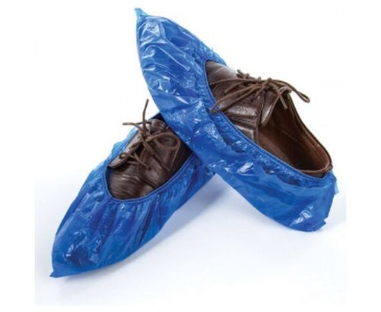 Комплект бахил ЛАЙМА СВЕРХПРОЧНЫЕ, 30 штук/15 пар, двойная резинка, 39х14 см, 100 мкм, 10 г, 104981 – изображение 4