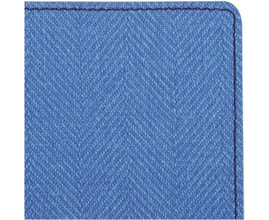 Блокнот BRAUBERG Tweed А5 148x213 мм, 112 л, под ткань, линия, синий, 110966 – изображение 4