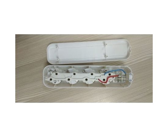 Переносная разборная розетка с выключателем IEK К04В, 4 места, CLASSIC KYP11-16-04-00-ZK – изображение 5