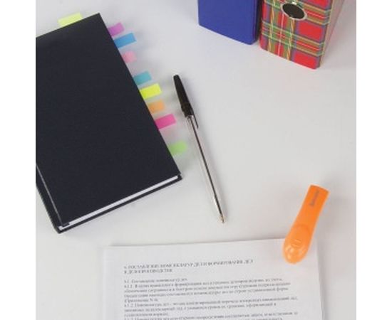 Степлер №10 BRAUBERG Original, до 12л, с антистеплером, оранжевый, 227766 – изображение 8